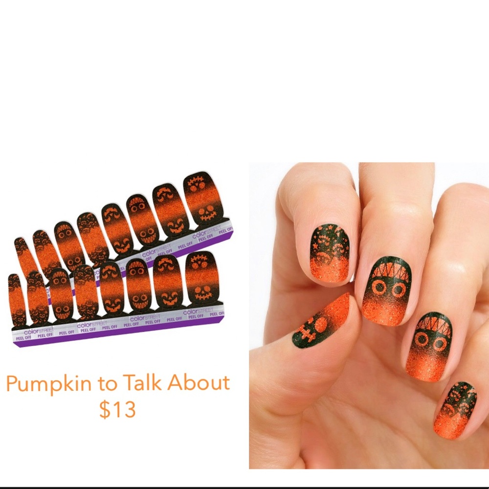 Halloween Color Street Pumpkin to Talk About! $13